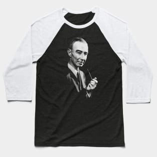 Robert Oppenheimer Smoking Baseball T-Shirt